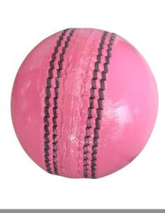 KC ENTERPRISES Paquete de 6 pelotas de cricket de cuero Rosa ligeras de alto rendimiento para clubes-Todas las estaciones - Product Image 6