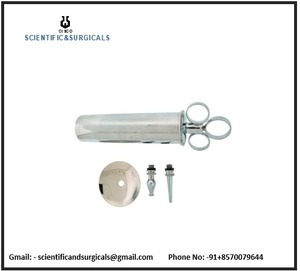 Ensemble d'instruments manuels de haute qualité en acier inoxydable pour seringue auriculaire et forceps, pour usage hospitalier/USI, Classe II, deux tailles - Product Image 3