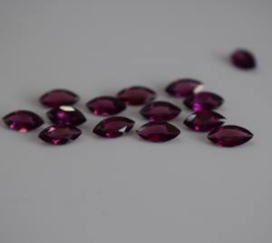 Rodolita Rosa natural Granate Marquesa Corte 2,5x5mm Facetado-Rodolita Rosa suelta Granate Marquesa Corte Piedra preciosa suelta - Product Image 6