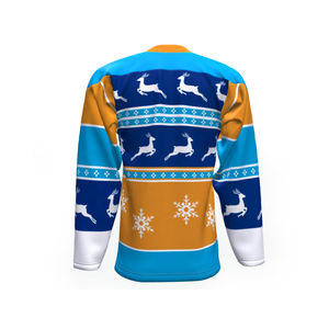 2025 OEM personnalisation professionnelle sublimé Hockey sur glace maillots à séchage rapide uniforme de Hockey sur glace Pro - Product Image 5