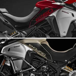 2 Pezzi Protezioni Laterali 3D per Serbatoio Compatibili con Moto DUCATI MULTISTRADA ENDURO 1200-1260 - Product Image 3
