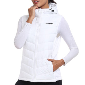 Ropa Chaleco con capucha para mujer Venta caliente Chaleco con capucha para mujer Ropa de moda Chaleco con capucha para mujer - Product Image 3