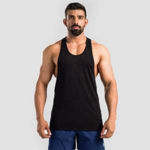 GA <b>Men's</b> Gym <b>Vest</b> Tank Top Black XL Breathable <b>Compression</b> 3D Pattern Polyester Hood Collar Style Sleeve Style Tank - Product Image 1
