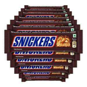 Barra de Chocolate Snickerss 50g x 24 Piezas Caja Grande Chocolate con Leche Original con Cacahuetes y Caramelo Dulces a Granel Suministro al por Mayor - Product Image 1