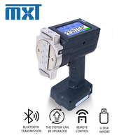 Imprimante à jet d'encre manuelle à grande police de 60 mm, corps en acier inoxydable, conception portable, contrôle par écran tactile pour tube d'œuf flexible