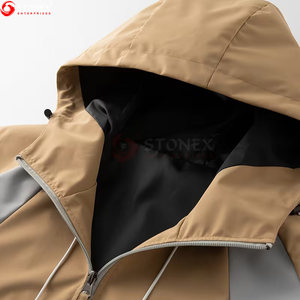 New Design Canvas <b>Thin</b> Windbreaker <b>Jacket</b> High Quality <b>Men</b> Autumn Waterproof Wholesale - Product Image 3