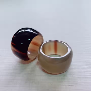 Producto ecológico, venta al por mayor, joyería de anillo de cuerno para mujer, productos de gran oferta de artesanía creciente - Product Image 1