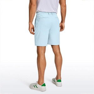 Shorts décontractés en sergé pour hommes, shorts chino à devant plat extensibles pour l'été, les activités de plein air, le port quotidien et les occasions décontractées de travail - Product Image 6
