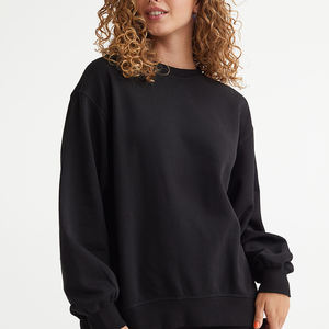 Sudaderas Personalizadas de Alta Calidad para Mujer, 100% Algodón, Sudadera Lisa Extra Grande, Top Corto para Entrenamiento, Sudaderas Lisas para Mujer - Product Image 1