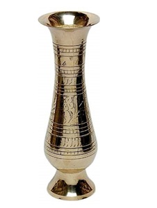 Florero de latón de calidad superior Estilo de diseño moderno Macetas y jarrones de metal Vintage para la decoración de la boda del hotel en casa - Product Image 6