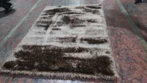 Super Soft Woven Polyester Shaggy Plush Area <b>Rugs</b> High Pile Indoor Modern Living Room Bedroom Kids Home Decor <b>Black</b> - Product Image 6
