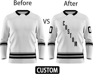 Le plus populaire concevez votre propre logo uniforme de hockey sur glace grande taille pour adulte - Product Image 6
