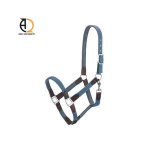 Équipement pour chevaux, licol en nylon, logo personnalisé, cordes de tête en cuir, licol - Product Image 2