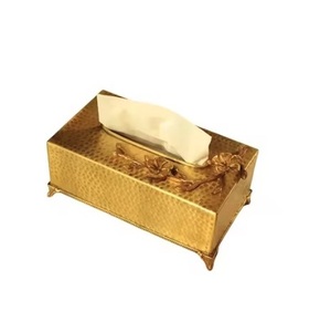 Premium Quality Durable Customized Logo Metal Napkin <b>Tissue</b> Box Holder <b>for</b> Hotel, <b>Wedding</b> Tableware Decoration Hot Selling - Product Image 4