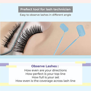 Professional Cosmetic <b>Mirror</b> <b>for</b> Lash Extensions Gold-Plated Finish Stainless Steel Personalized Single-Sided <b>Mirror</b> - Product Image 3
