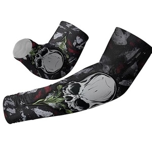 All Over Pattern Design Top Selling breathable <b>Arms</b> <b>Sleeves</b> <b>Compression</b> Biker <b>Arms</b> <b>Sleeves</b> Sun Protection <b>Arms</b> <b>Sleeves</b> Wholesale - Product Image 4