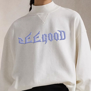 Sudaderas de Felpa Extra Grandes Unisex para Mujer, con Hombros Caídos, Logotipo Personalizado, Tejido Sólido, con Capucha, Invierno, 100% Algodón, Estilo Urbano - Product Image 6