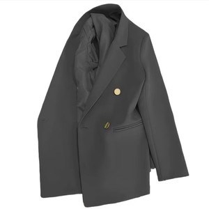 Elegante y Chic Abrigo Largo de Lana para Mujer 2025, Antiarrugas, Cierre de un Botón, Solapa con Muescas, Otoño Invierno - Product Image 4