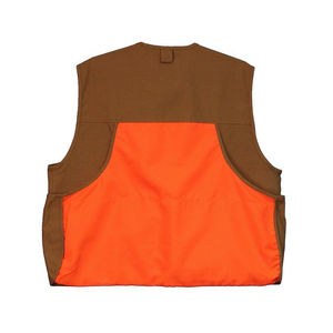 Gilet de chasse réversible en polyester/coton 3XL, imperméable, camouflage orange numérique, coupe-vent, pour la chasse à la dinde en terrain élevé - Product Image 6