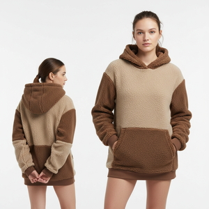 Women Hoodie Cotton Blend Soft Feel Comfortable Fit Custom Logo Drawstrings for Loungewear Casual Street Style and Everyday Wear - Product Image 3