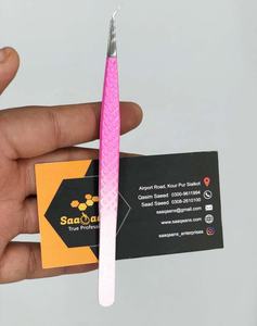 Imprimer Logo Nano Grip Microfibre Cils Pince À Épiler 45 60 75 90 Degrés Volume Lash Extension Fiber Tips Pincettes Ensemble - Product Image 6