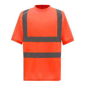 เสื้อยืดนิรภัยผู้ชายปี 2023 ราคาขายส่ง ป้องกันไฟฟ้าสถิต ระบายอากาศได้ดี ไซส์ใหญ่ ผ้าฝ้ายคุณภาพสูง รับสั่งทำ - Product Image 2