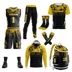 OEM Jersey Design Sublimation Imprimé GROS Top Qualité ODM Basketball Uniformes 2025 Jeunesse Deal - Product Image 1