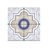 Carreaux de sol en céramique de finition brillante de 396x396mm pour la décoration murale de cuisine à la maison de beaux designs avec une qualité durable