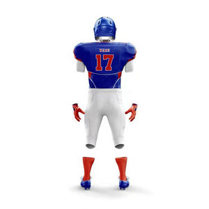 Jersey y pantalones cortos de fútbol americano personalizados, uniforme transpirable de tendencia con nuevo diseño - Product Image 4