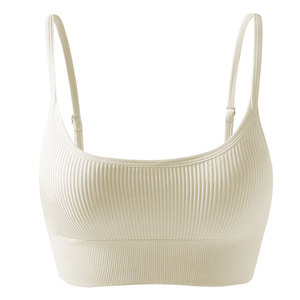 Conjunto de Ropa de Yoga para Mujer, Personalizable, de Tela Inteligente sin Costuras, Transpirable, Ligero, Tallas Grandes, Colores Sólidos, Última Tendencia - Product Image 2