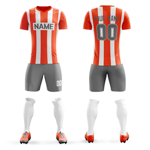 2025 vêtements de sport de haute qualité uniformes de football fabriqués ensemble d'uniformes de maillot de football - Product Image 4