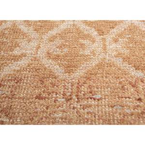 Alfombras de Lana Anudadas a Mano Erbe, Diseño Abstracto de Medallón Rojo y Naranja, Patrones Rectangulares para Entrada del Hogar, GS-2014, Tamaño 9x12, Hechas a Mano - Product Image 3