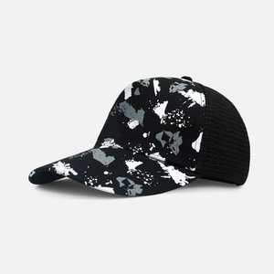 Casquettes de baseball unisexes en polyester/coton - Product Image 2