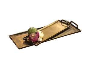 Heavy Duty Metal Aluminium Serving <b>Tray</b> For Hotels Restaurants Catering Banquet Halls And <b>Large</b> Family Gathering Functions - Product Image 1