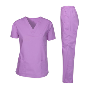 Uniformes médicaux haut de gamme, confortables toute la journée, le tissu antimicrobien assure l'hygiène, y compris les poches utilitaires et réglable - Product Image 2