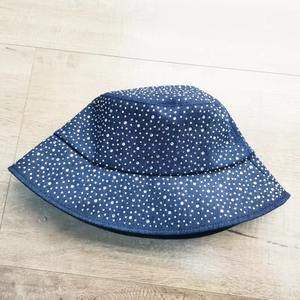 Diamante de imitación hecho a mano impreso nuevo estilo de moda personalizado diamante brillante damas al aire libre brillante primavera otoño estaciones sombrero de cubo - Product Image 6