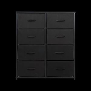 8 Drawer Dresser Fabric MDF Stainless Steel Freestanding Vietnam - Product Image 1
