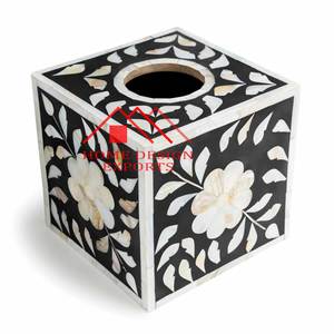 Porte-boîte à mouchoirs au design moderne et attrayant, écologique, imperméable, pour la décoration des hôtels et des restaurants, élégant pour une utilisation à domicile - Product Image 4