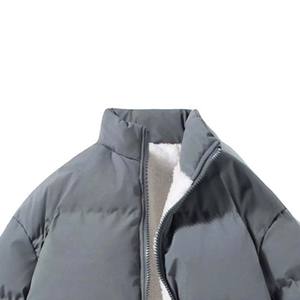 Chaquetas acolchadas de lona de invierno de alta calidad para exteriores, diseñador de lujo para hombres, marca OEM, relleno de poliéster transpirable - Product Image 5