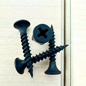 Tornillo para aglomerado M4x25 DIN 7505, fosfatado negro, para paneles de yeso y madera, fabricado en Vietnam, THV Fasteners, tornillo Vietnam - Product Image 5