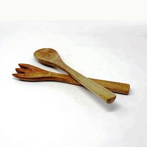 Accesorios de Lujo para el Hogar, Juego de Servidores de Ensalada de Acacia, Ecológicos, Aptos para Lavavajillas, Utensilios para Ensalada, Hechos en India - Product Image 2