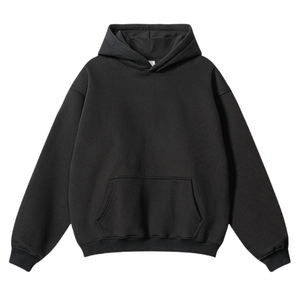 Sudaderas con capucha bordadas de gran tamaño con gráfico personalizado de 350 Gsm para hombres y mujeres, sudaderas con capucha estampadas de invierno y otoño para adultos Unisex - Product Image 3
