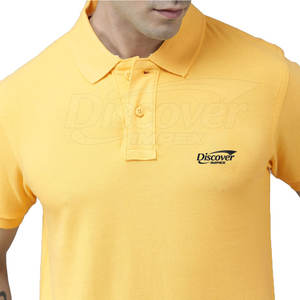 Camiseta Polo Casual de Manga Corta para Hombre, Corte Ajustado, Hecha de Algodón, en Venta en Línea, Hecha en Pakistán - Product Image 4