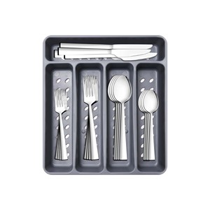 Ensemble de couverts classiques en acier inoxydable de haute qualité, finition or mat, pour cadeaux DE - Product Image 4