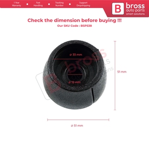 หัวเกียร์ 5 สปีด สีดำ รุ่น BSP538 สำหรับ Vectra B, Astra F, G, Corsa B, C, Meriva A, Tigra A, Zafira A, Combo B 9200972 - Product Image 5