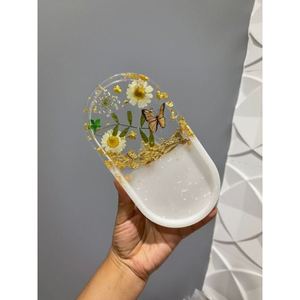 Luxury Wedding Collection Resin Serving <b>Tray</b> Single Piece for Flat Weddings & Hotels <b>Dinner</b> Servings - Product Image 6