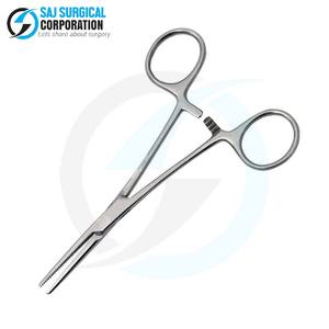 Pinza hemostática quirúrgica reutilizable de acero inoxidable Spencer Wells para uso en clínica hospitalaria y laboratorio médico - Product Image 1