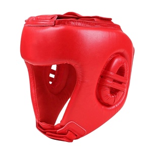 Protectores de cabeza de protección de barbilla de cara completa-Protectores de cabeza de boxeo personalizados impresos-Kickboxing Headgear- - Product Image 6