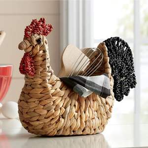 ถาดใส่น้ำผสมหญ้าทะเลรูปทรงไก่ถาดใส่อาหารถาดเสิร์ฟแบบดั้งเดิมสำหรับตกแต่งบ้านของขวัญ - Product Image 2