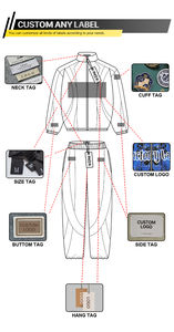 Conjunto Deportivo Cortavientos Estampado de Invierno Personalizado STITCHMODE con Diseño Ligero, Ropa Deportiva Unisex para Adultos - Product Image 5